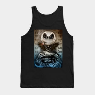 Wanted Jack, the nightmare before Christmas, jack halloween, Halloween Love Tank Top